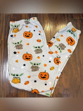 Star Wars Baby Yoda Halloween Pajama Pants